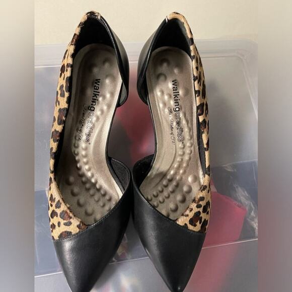 Walking Cradle Leopard Print Sloan Pump - NWOT - 8W (wide width) - Picture 6 of 8
